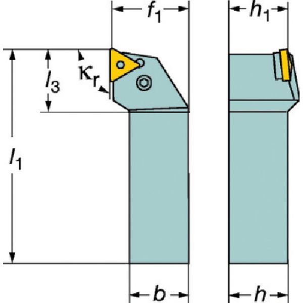 Ｔ－Ｍａｘ　Ｐ　ネガチップ用シャンクバイト