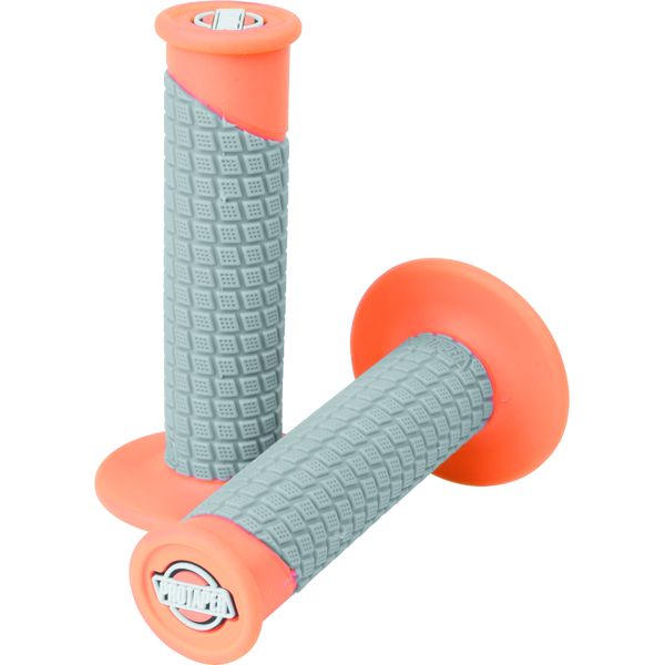 ProTaper Clamp-On Pillow Top Grips - Neon Orange/Gray