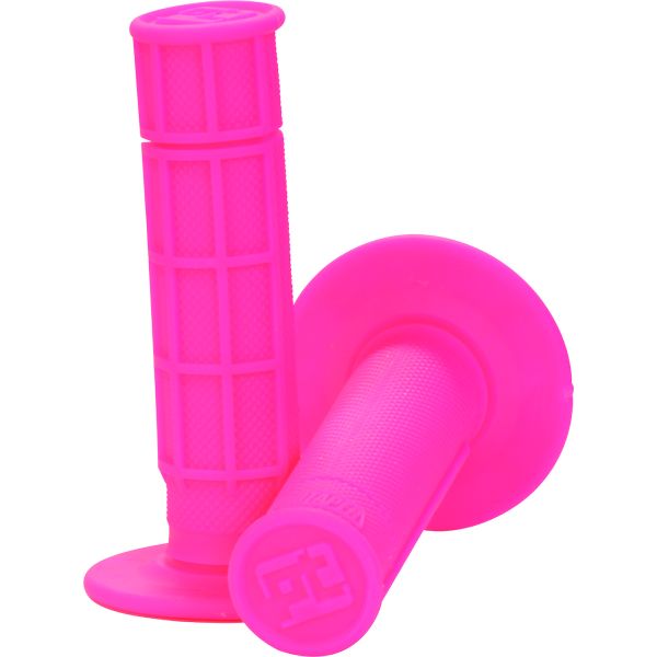 ProTaper 1/2 Waffle Grips - Neon Pink