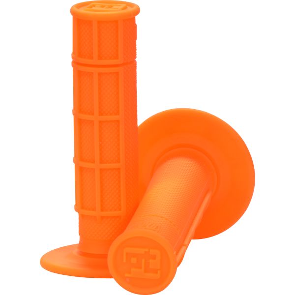 ProTaper 1/2 Waffle Grips - Neon Orange