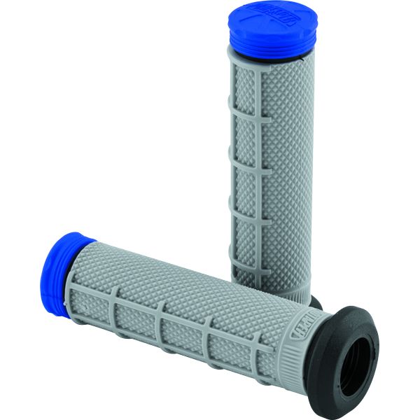 ProTaper Tri Density ATV 1/2 Waffle Grips - Blue