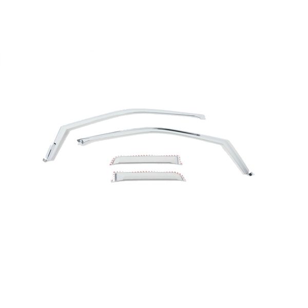 17-20 Ford SuperDuty - SuperCab (Set of 4) Element Chrome Window Visors