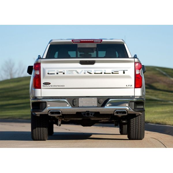 19-20 Chevy Silverado 1500 - Stainless Steel Tailgate Letters CHEVROLET Chevrolet Letters