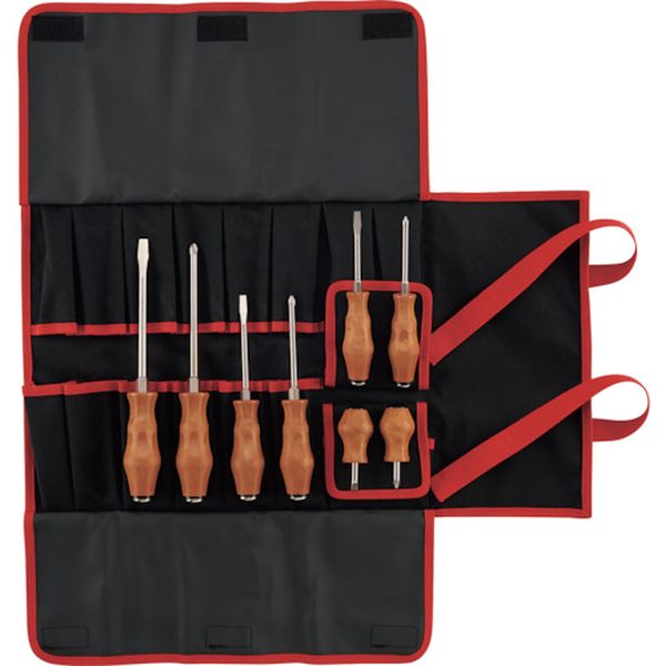 336-3017  木柄ドライバー スベランドライバーセット 8点セット