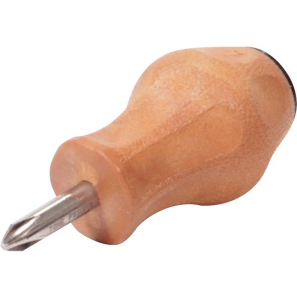 PWSDP2 336-3024 木柄ドライバー スベランスタビードライバー 刃先No.2 軸長25mm 全長82mm