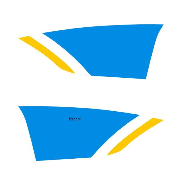 フロントガードデカール ブルー 23年-25年 XSR 900