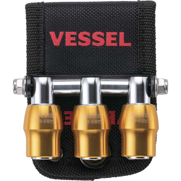 575-3557  クイックキャッチャー3連ホルダー黄