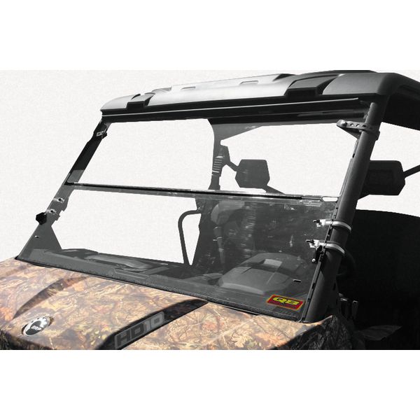 QuadBoss 16-22 Can-Am Defender HD10 Folding Windshield
