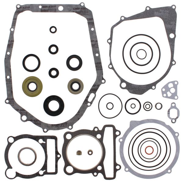 QuadBoss 87-04 Yamaha YFM350 Warrior Complete Gasket Set w/ Oil Seal