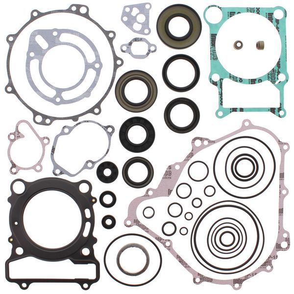 QuadBoss 07-08 Yamaha YFM400 Grizzly 4x4 Complete Gasket Set w/ Oil Seal