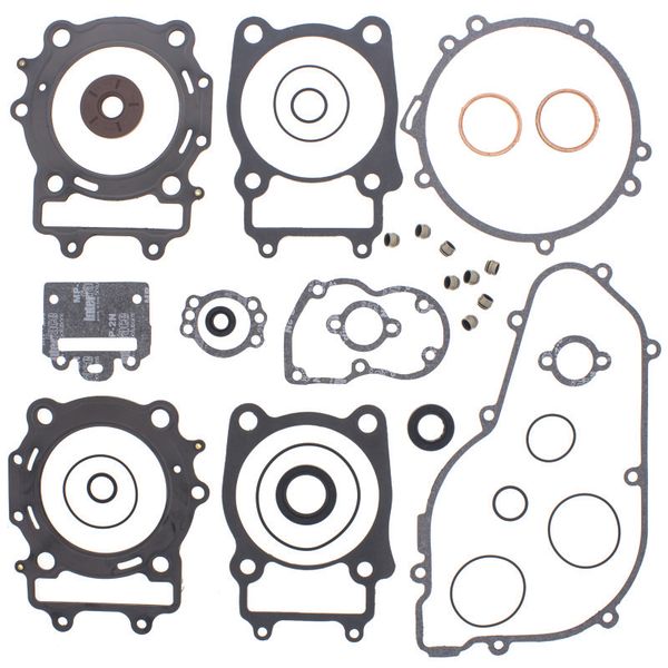 QuadBoss 08-11 Arctic Cat Thundercat 650 H2 Complete Gasket Set w/ Oil Seal