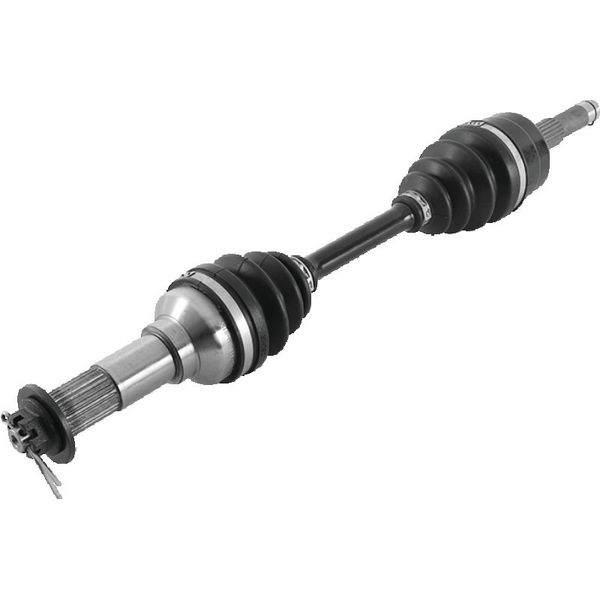 QuadBoss 2007 Yamaha YFM450 Grizzly 4x4 (04) Front Left Side Rugged Axle