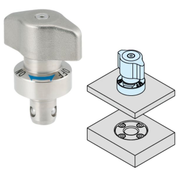 QCWES122516S 595-1848  クサビロッククランパーストロング
