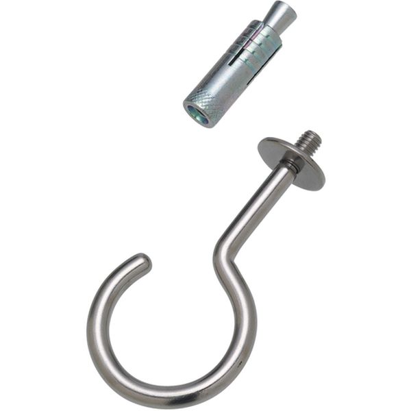 QH6 849-2245  ステンレス 吊りフック (カットアンカー付) フック長さ72mm