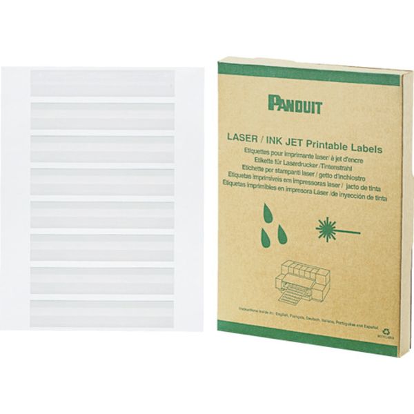 レーザープリンタ用回転ラベル　白