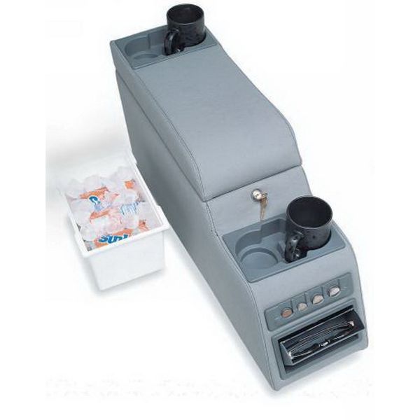 1976-1983 Jeep CJ5 Locking Center Console - Grey