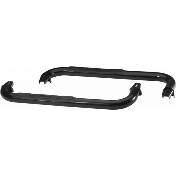 1987-1995 Jeep Wrangler(YJ) 3 Inch Round Nerf Bar - Black