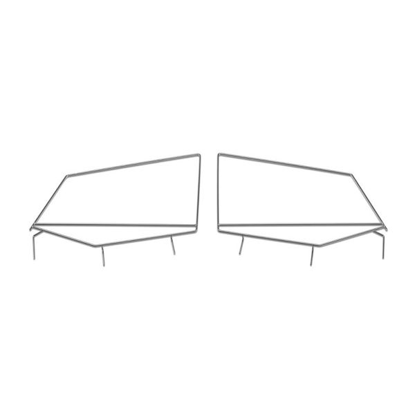 1987-1995 Jeep Wrangler(YJ) Window Frame Only - Black