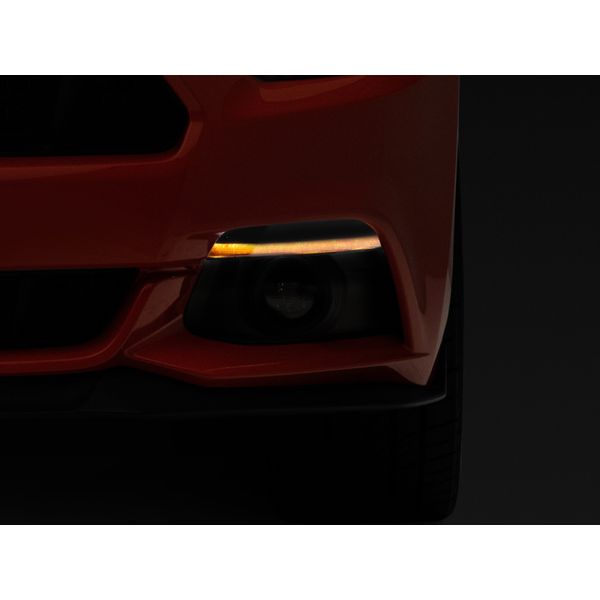 15-17 Ford Mustang Axial Series LED Sequential Turn Signals (Smoked)