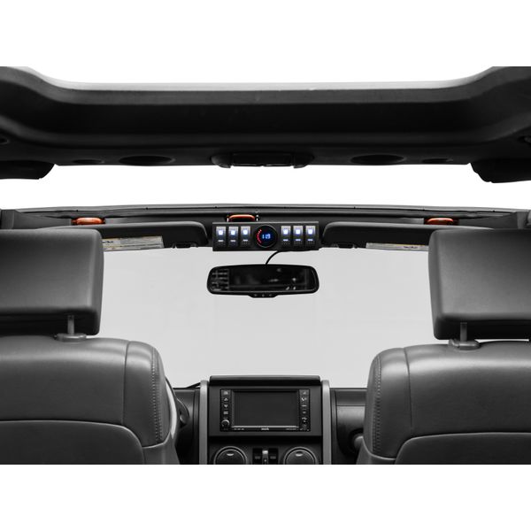 07-18 Jeep Wrangler JK Control Box w/ Switch Panel