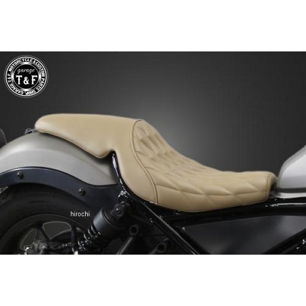 ガンファイターシート タイプ:ダイヤ レブル250 ベージュ/ベージュ