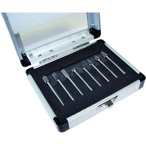 RB83SET 422-7186  超硬カッター8本組 軸径3mm軸