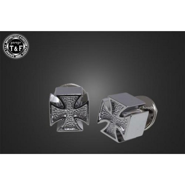 ライセンスボルト クロス/クロームメッキ