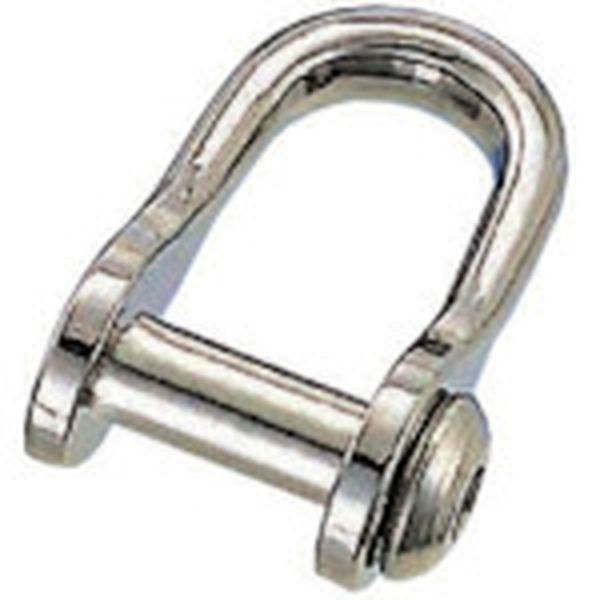 RC6 849-2339  ステンレス 沈み半丸シャックル 長さ25mm内幅14mm