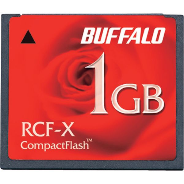RCFX1GY  コンパクトフラッシュ ハイコストパフォーマンスモデル 1GB