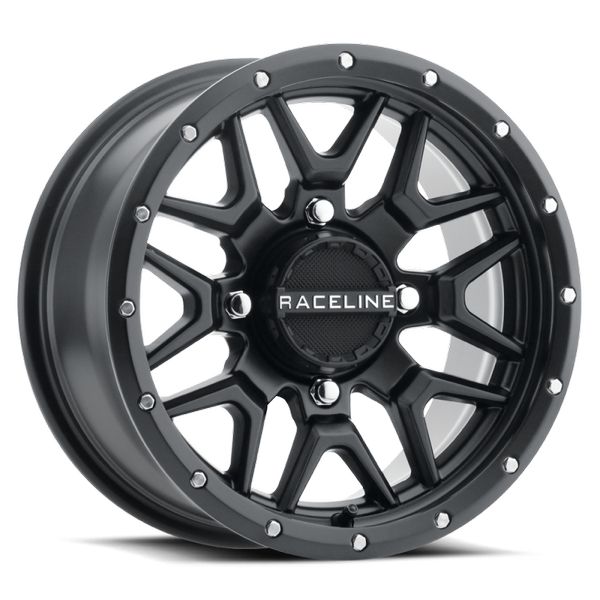 Raceline A94B Krank 14x7in / 4x137 BP / 38mm Offset / 110.18mm Bore - Satin Black Wheel