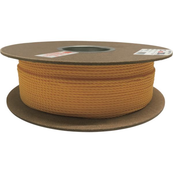 RE70 102-3397  ロープ PEカラーロープドラム巻 3φ イエロー