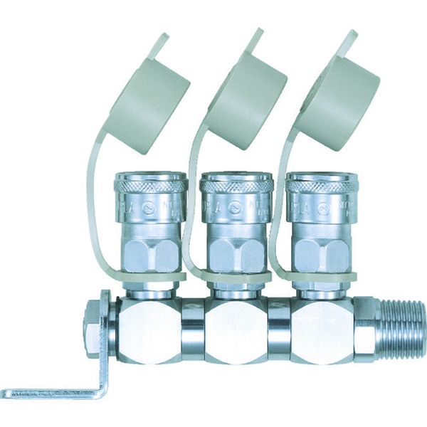 113-3721  エア分岐管 ロータリー式ラインカプラ 型(00327)