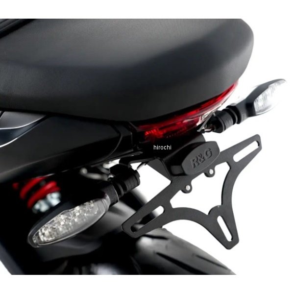 ライセンスプレートホルダー トライアンフ デイトナ660 24- ブラック