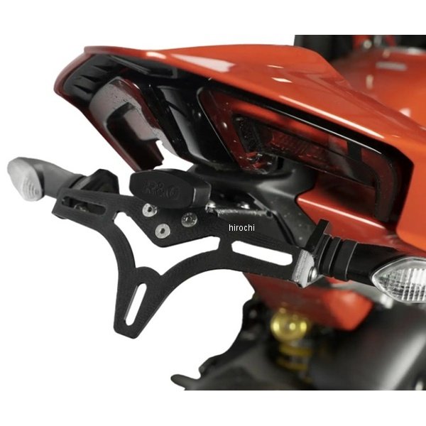 ライセンスプレートホルダー ドゥカティ パニガーレV4S 25- ブラック