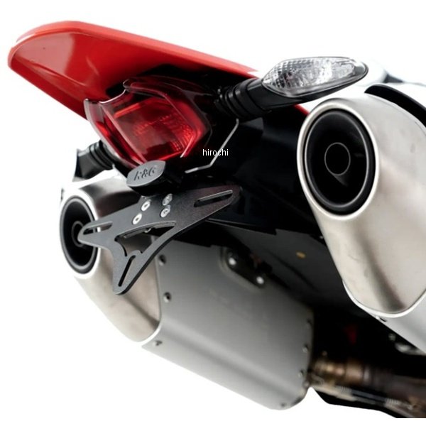 ライセンスプレートホルダー ドゥカティ ハイパーモタード698 モノ 24- ブラック