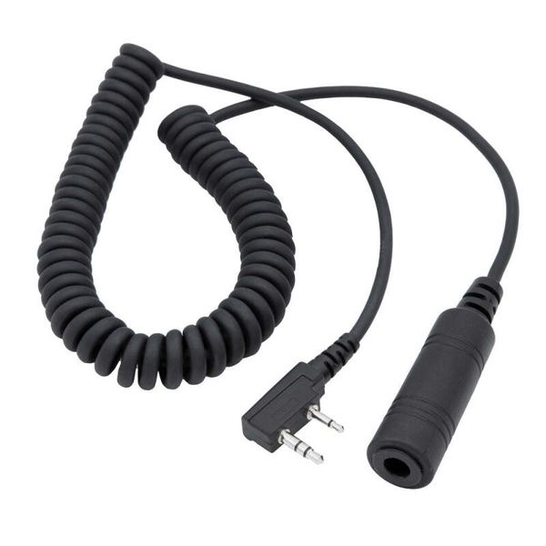 OFFROAD Headset / Helmet Coil Cord Cable for  and Kenwood Radios