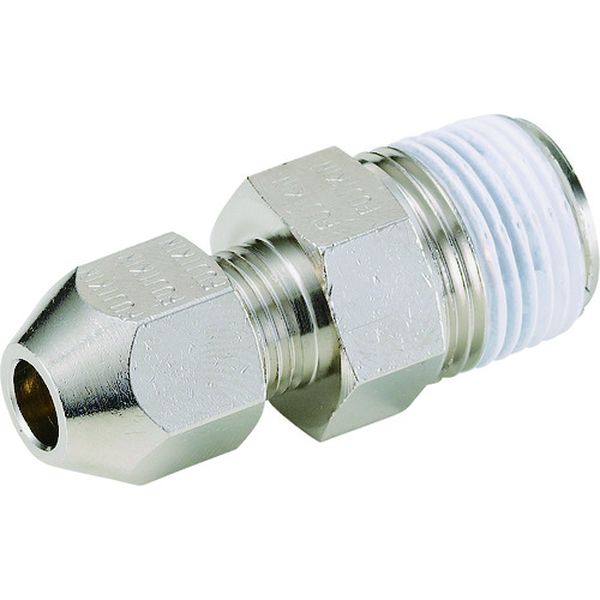 RH10DR 126-4449  黄銅製リングジョイント ハーフユニオンRH-10MM×R1/2