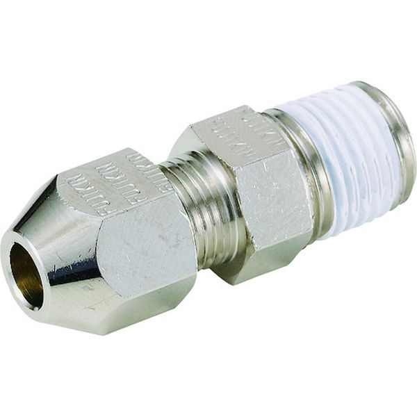 RH6BR 126-4464  黄銅製リングジョイント ハーフユニオンRH-6MM×R1/4