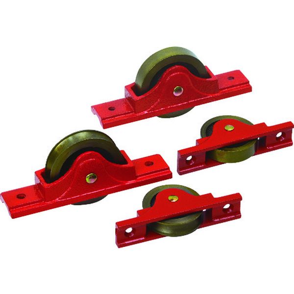 RJC0301 127-8826  鋳物枠ローラー戸車 30mm 丸