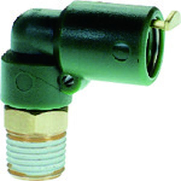 RKL1002 808-4005  タッチコネクターエルボコネクター(樹脂) 10mm・R1/4