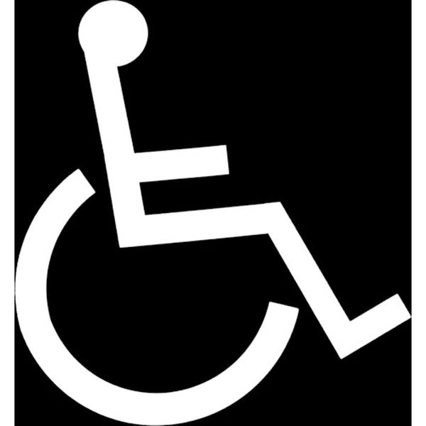 新富士　ロードマーキング　サイン　車いすマーク