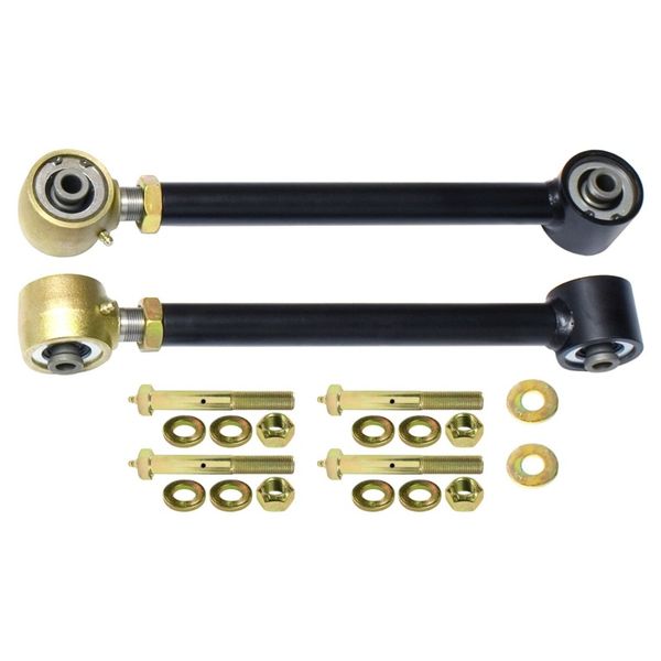 TJ/LJ Johnny Joint Adjustable Control Arms Lower Front or Rear Adjustable Greasable Pair
