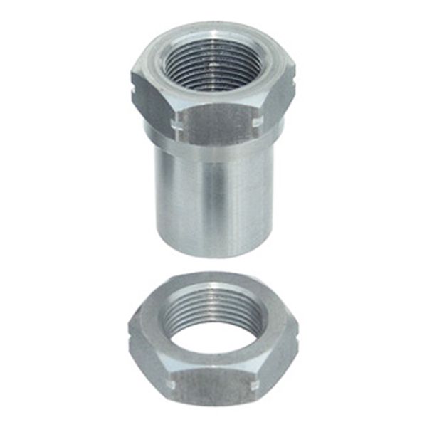Threaded Bung With Jam Nut 1 1/4in-12 LH Thread Set