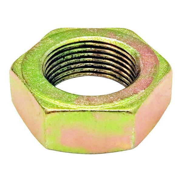 Jam Nut 1 1/4in-12 RH Thread Gold Zinc