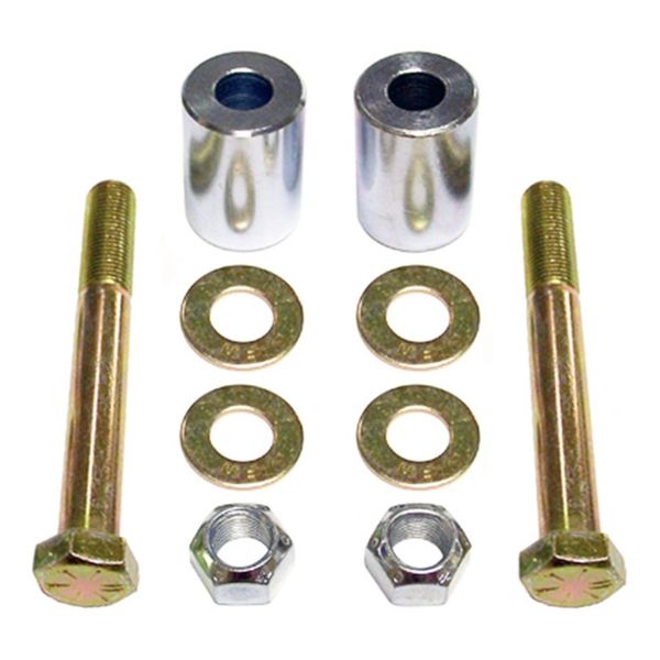 JK Shock Mount Relocation Kit Rear Lower w/ Hardware Pair