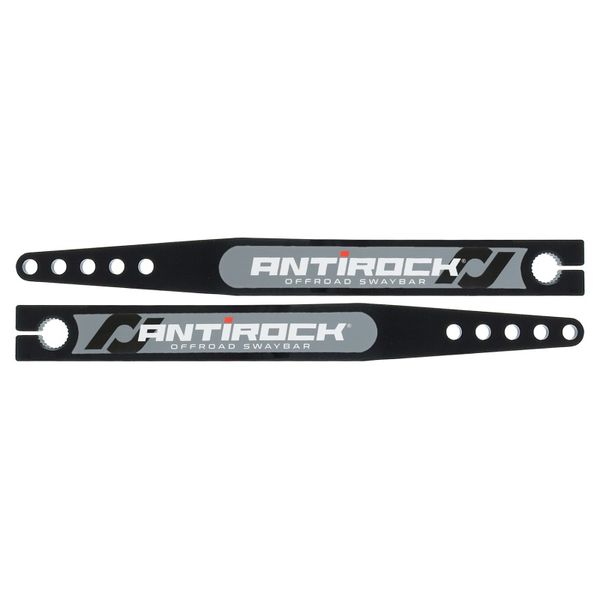 Antirock Fabricated Steel Sway Bar Arms 20in Long 18.195in C-C 5 Holes w/ Stickers Pair