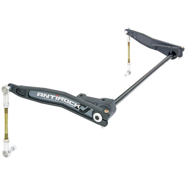 JK Antirock Sway Bar Kit Front Forged Arms Forged Brackets Heavy 1in Bar