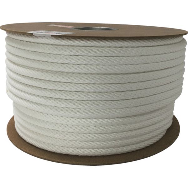 RSX6 102-3338  ロープ ポリエステル金剛打ドラム巻 12mm 100ｍ入り