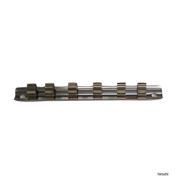 Ko-ken  3/8SQ スチールソケットレール 全長150mm 6個用