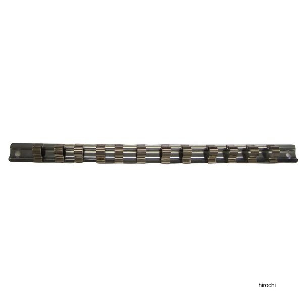 Ko-ken  3/8SQ スチールソケットレール 全長300mm 12個用